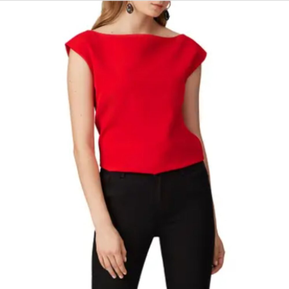CAARA Red Harper Top, Size M